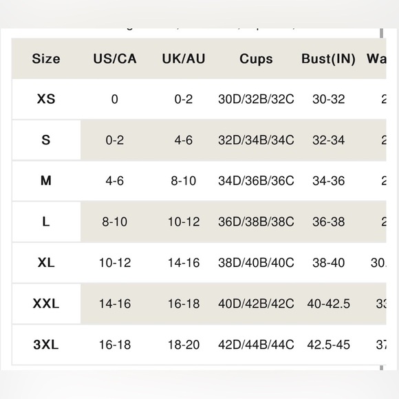 POPILUSH Shapewear Swimsuit Deep V-Neck One-Piece Low-Back - Picture 5 of 5